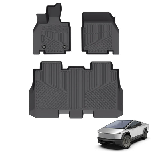 for 2024-2025 Tesla Cybertruck TPE Car Floor Mats