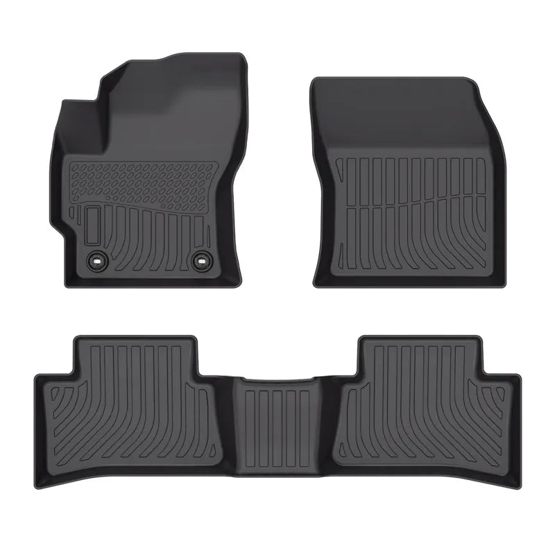 Custom TPE All-Weather Floor Mats for 2022-2025 Toyota Corolla Cross (FWD)