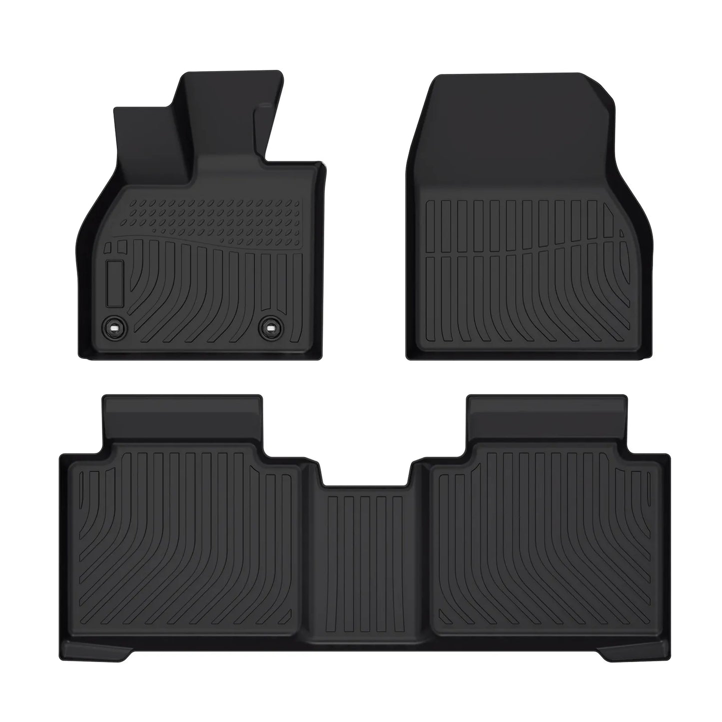 for 2023-2025 Subaru Solterra & 2023-2024 Toyota bZ4X TPE Car Floor Mats