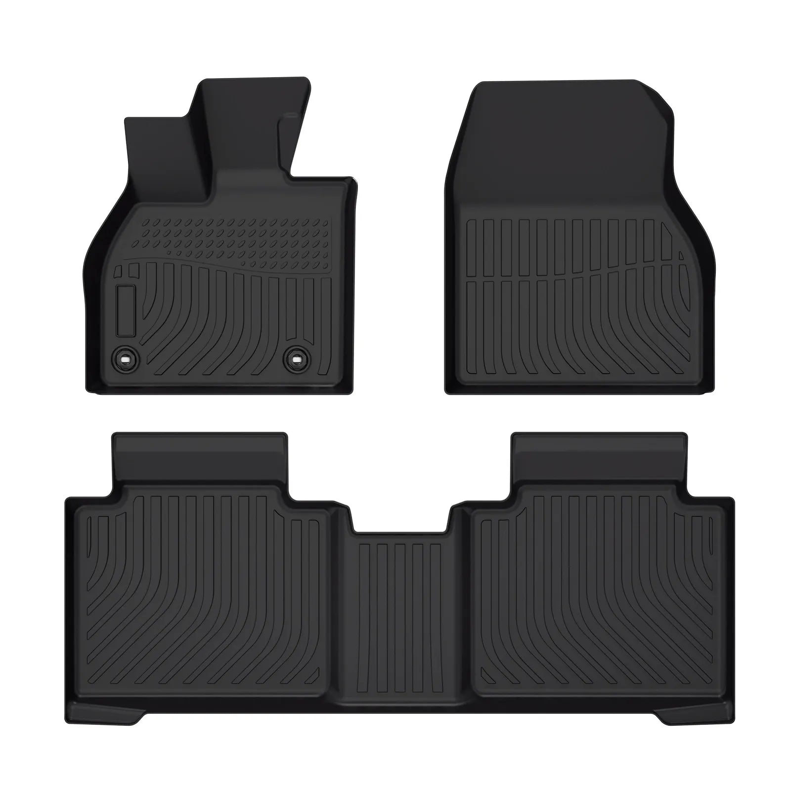 Custom TPE All-Weather Floor Mats for 2023-2025 Subaru Solterra & Toyota bZ4X