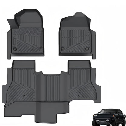 for 2022-2025 GMC Hummer EV Pickup TPE Car Floor Mats