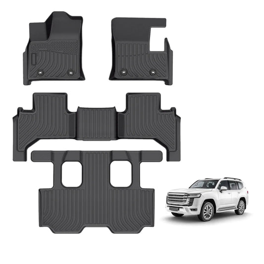 for 2022-2025 Toyota Land Cruiser LC300 TPE Car Floor Mats