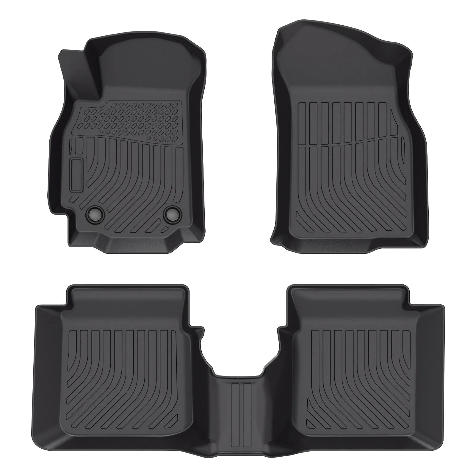 Custom TPE All-Weather Floor Mats for 2011-2016 Mitsubishi Lancer