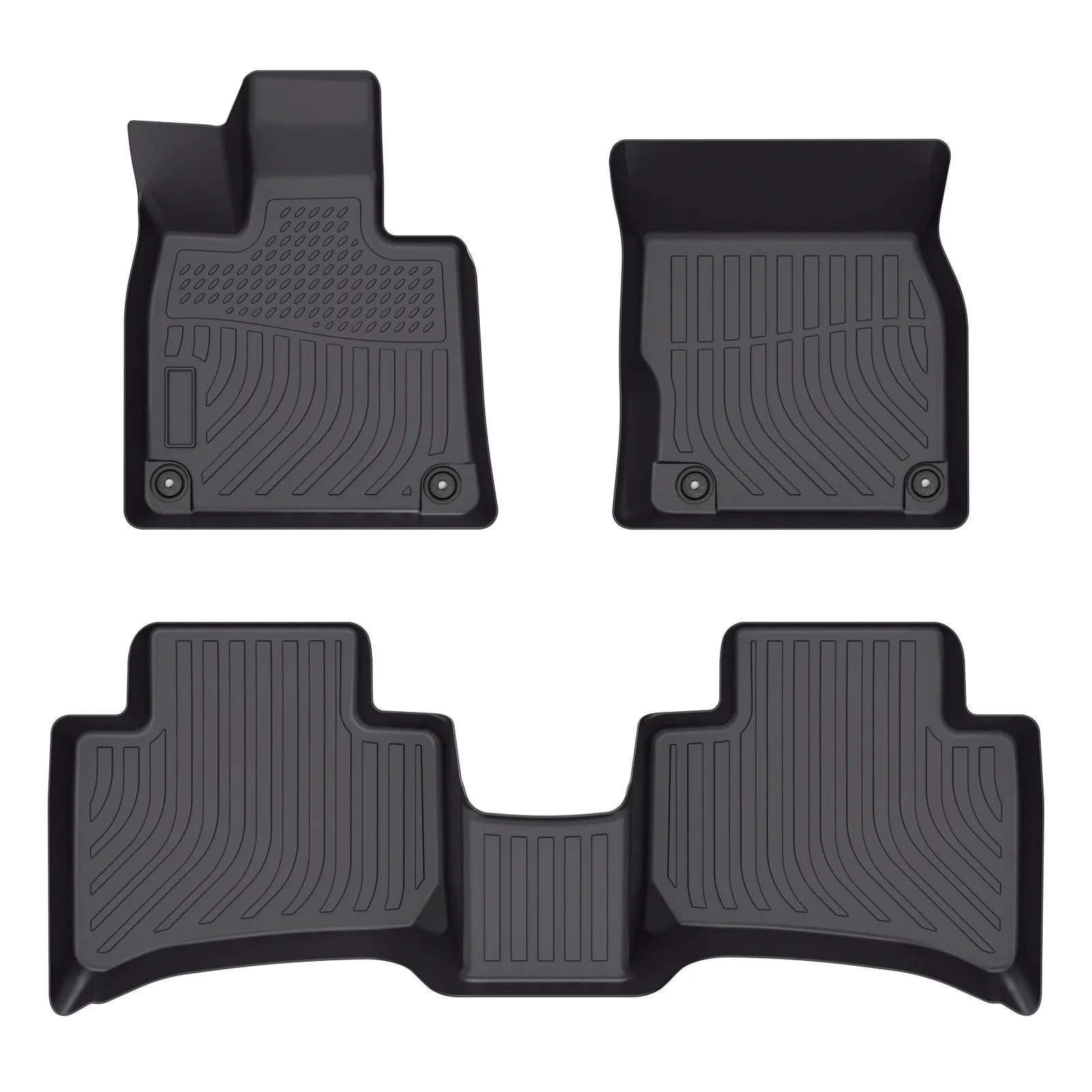 Custom Fit TPE All-Weather Floor Mats for 2023-2026 Maserati Grecale