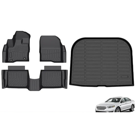 for 2010-2019 Ford Taurus TPE Car Floor Mats
