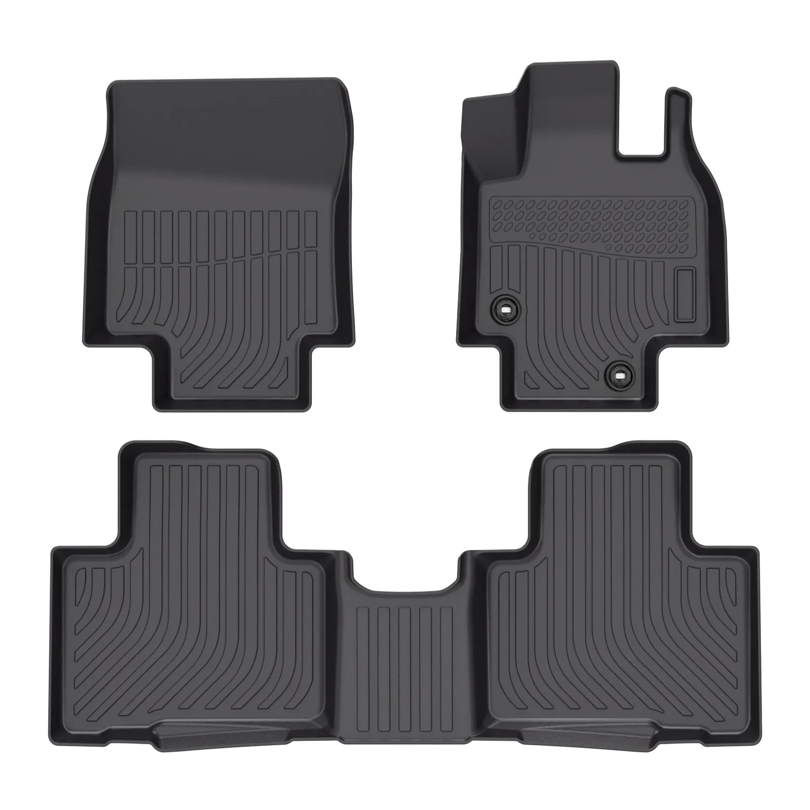 Custom TPE All-Weather Floor Mats for 2020-2024 Toyota Kluger & Highlander (Right-Hand Drive)