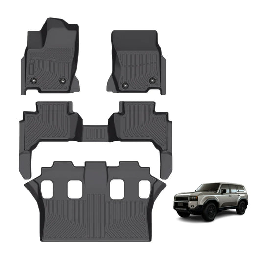 for 2025 Toyota Land Cruiser LC250 Prado TPE Car Floor Mats