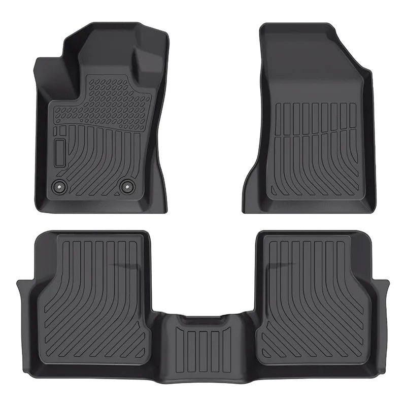 Custom TPE All-Weather Floor Mats for 2011-2023 Dodge Charger AWD / Chrysler 300 AWD