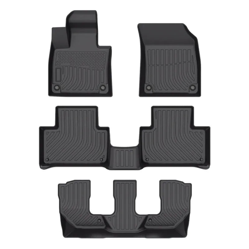 Custom TPE All-Weather Floor Mats for 2021-2025 Volvo XC90 Recharge