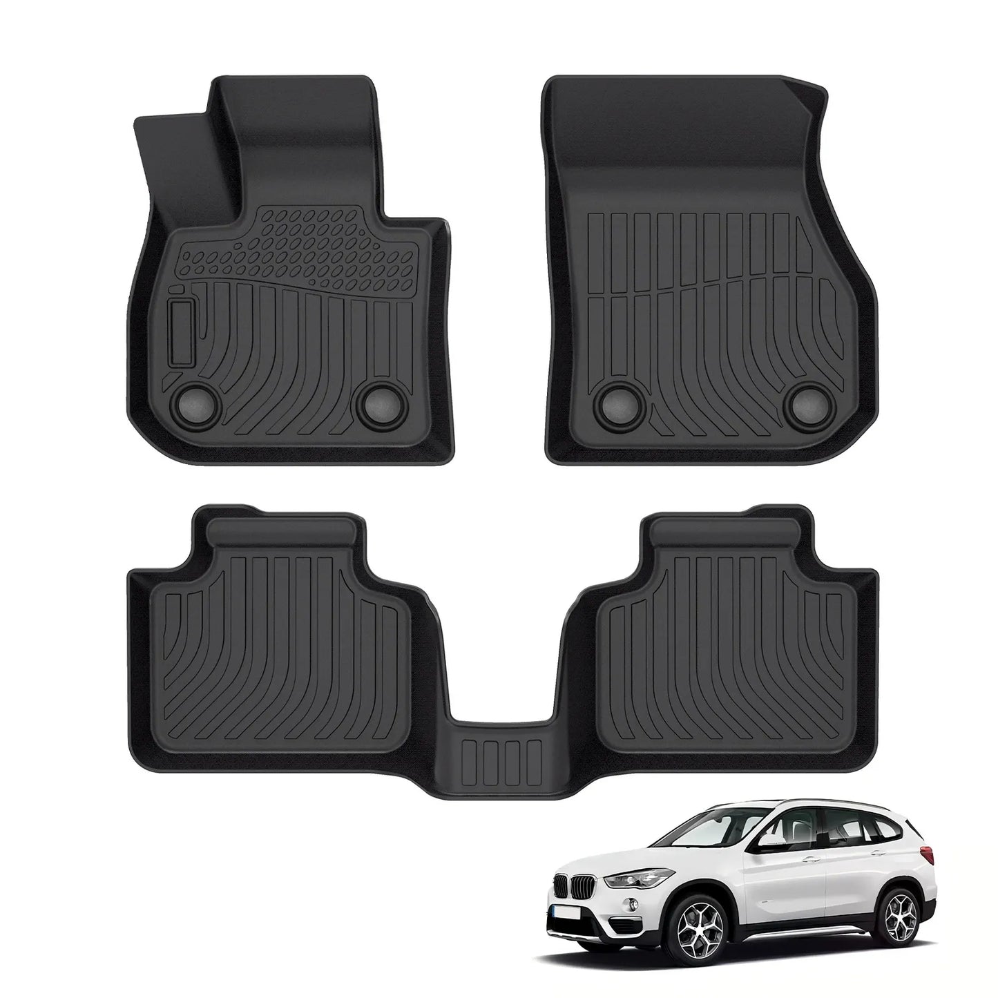 for 2023-2025 BMW X1 TPE Car Floor Mats