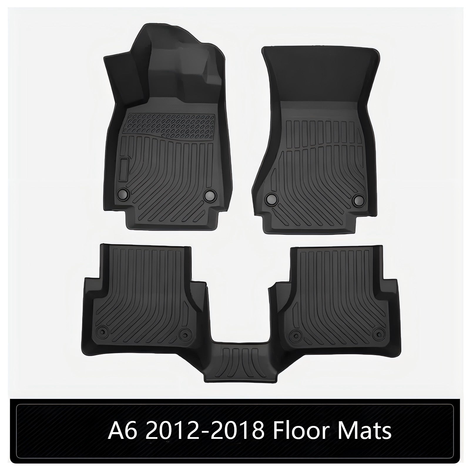 for 2012-2018 Audi A6 TPE Car Floor Mats