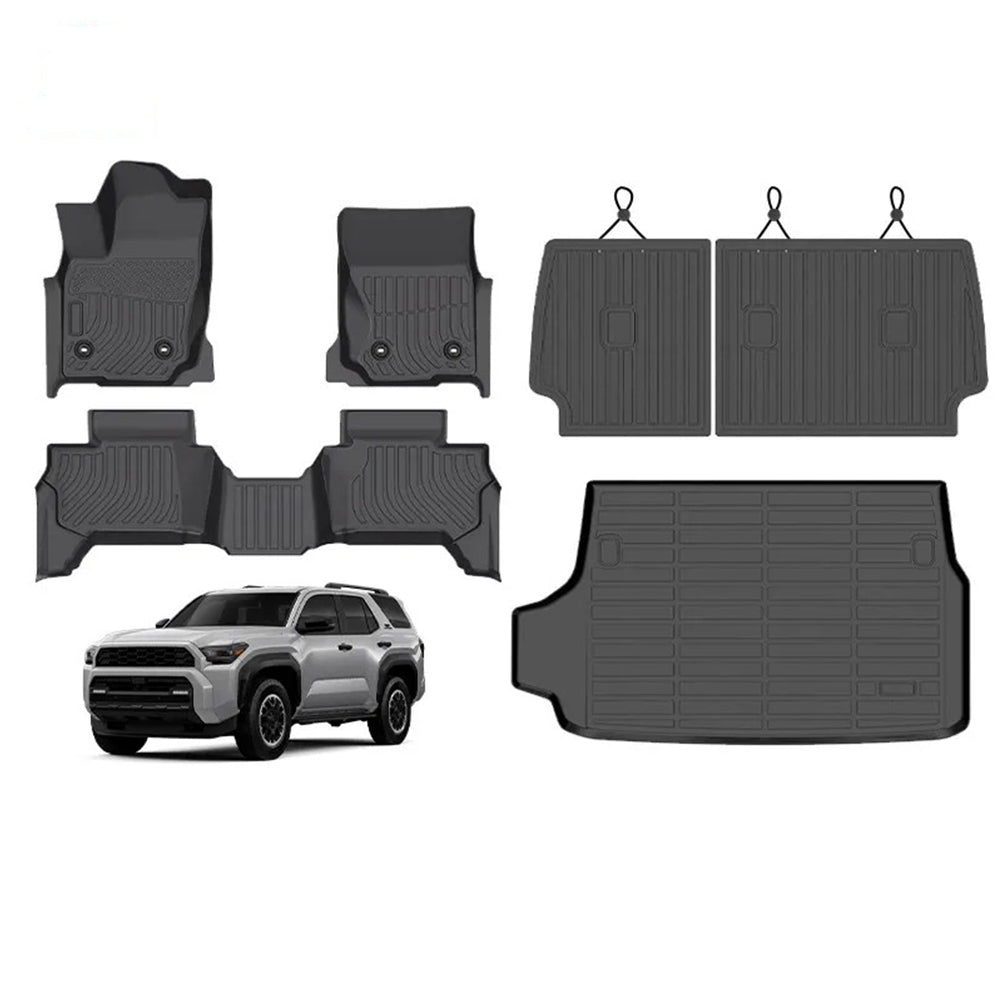 Custom TPE All-Weather Floor Mats for 2025 Toyota 4Runner