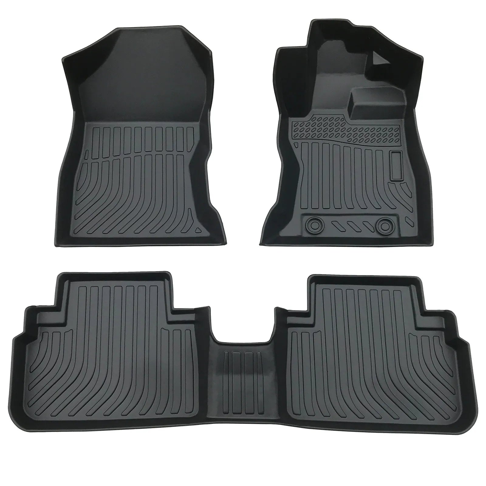 Custom TPE All-Weather Floor Mats for 2019-2024 Subaru Forester (Right-Hand Drive)