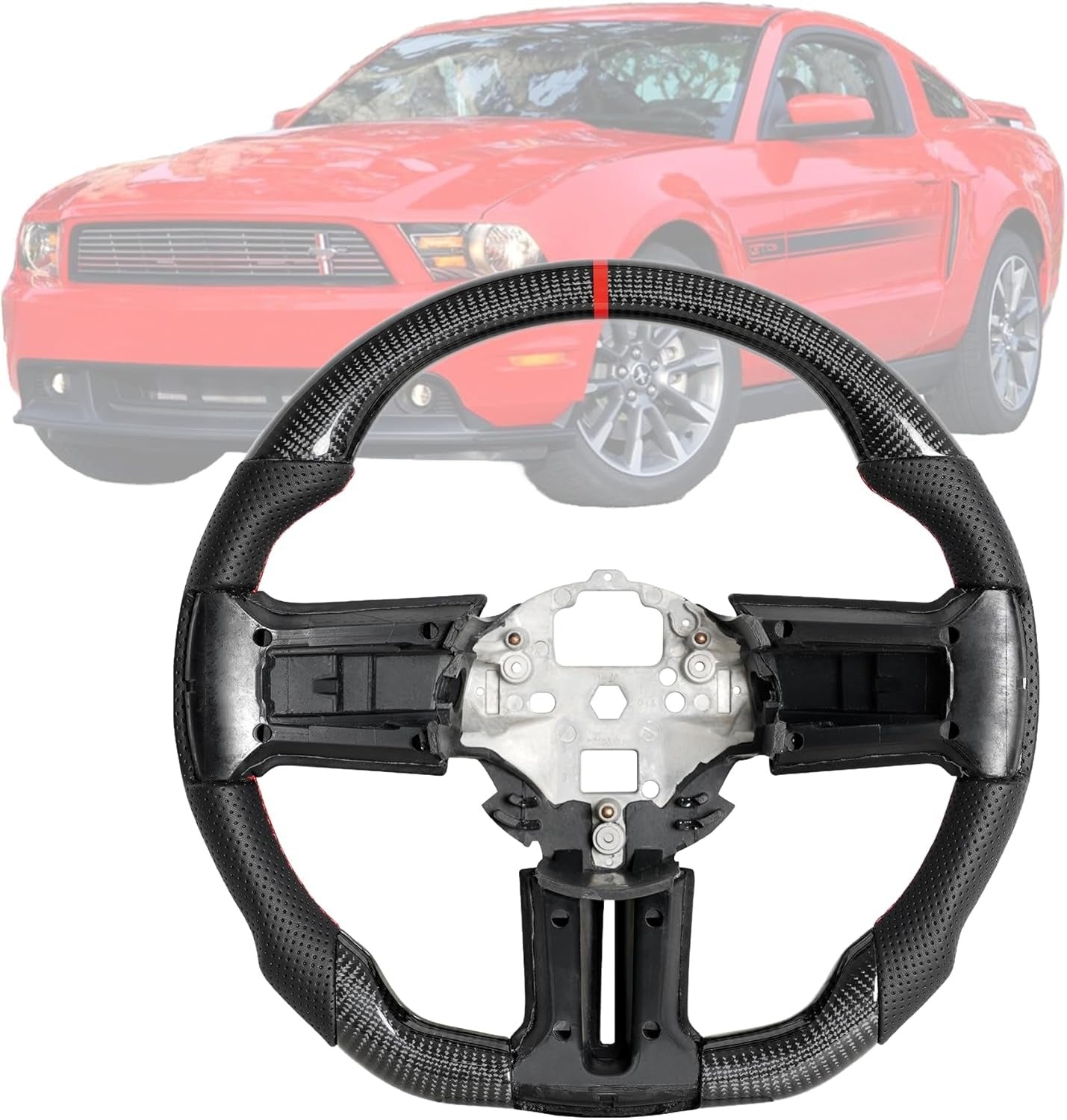 Steering Wheel for 2010-2014 Ford Mustang GT/Boss 302/V6/Shelby GT500