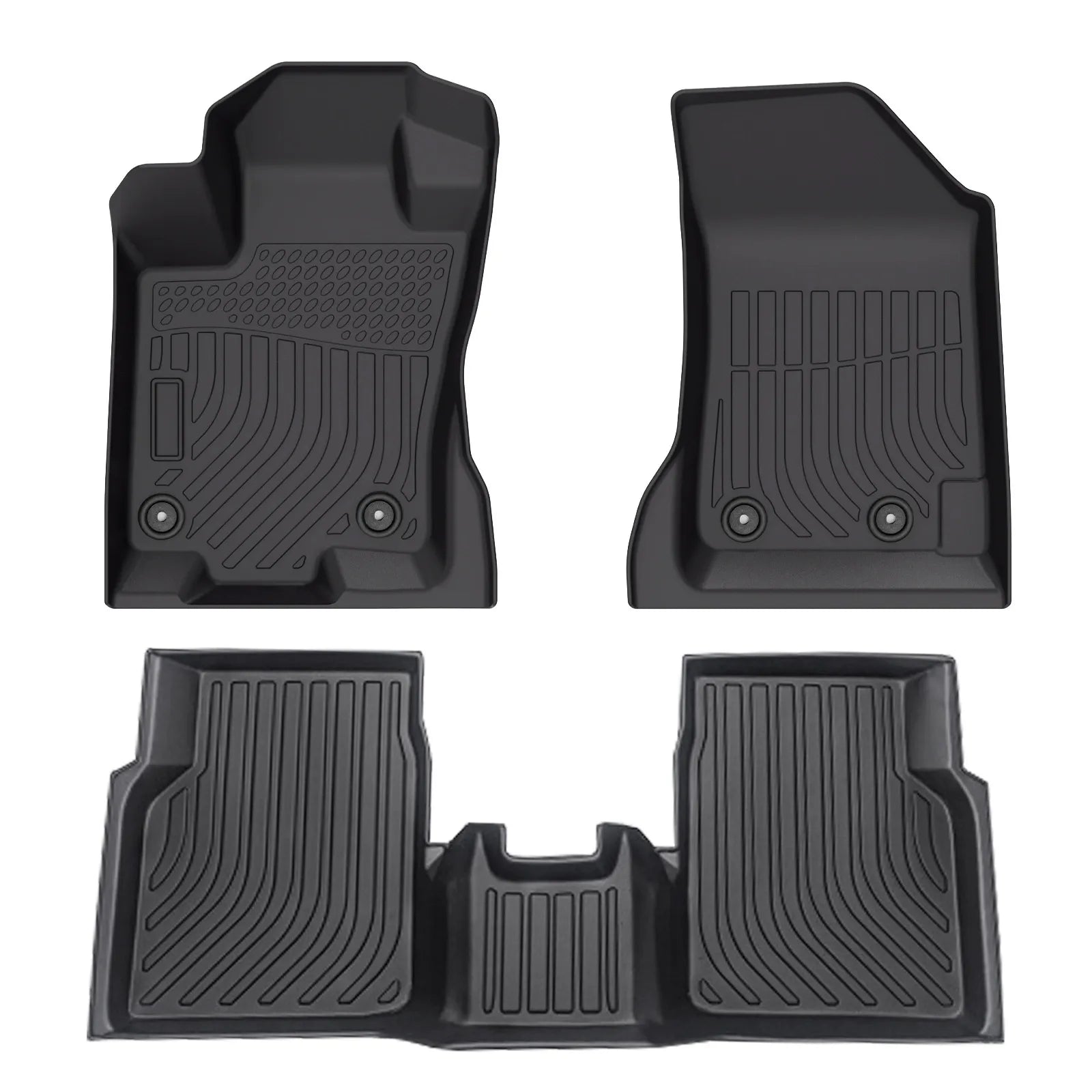 Custom TPE All-Weather Floor Mats for 2025 Jeep Compass