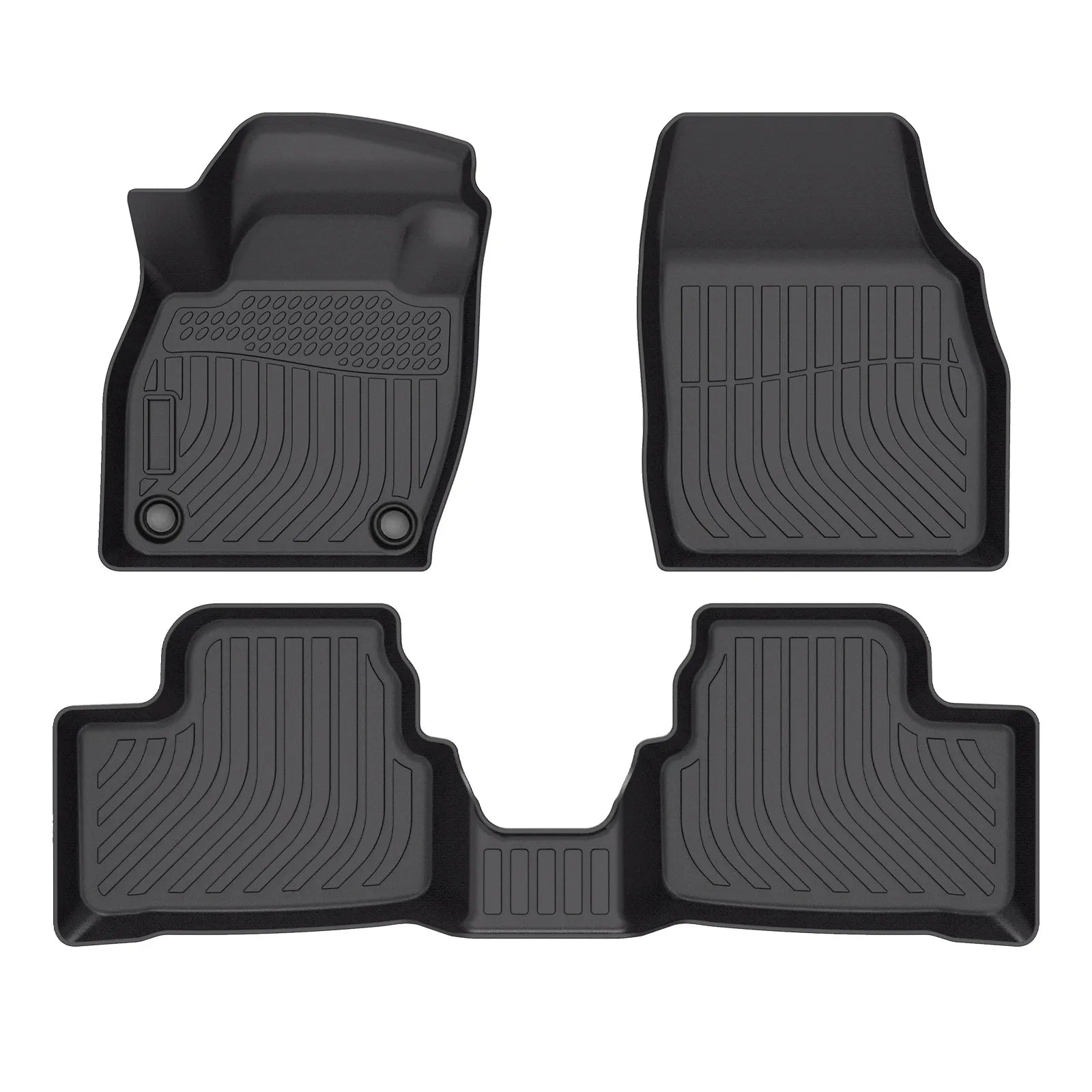 Custom TPE All-Weather Floor Mats for 2020-2024 Volkswagen Nivus (Brazil/South America)