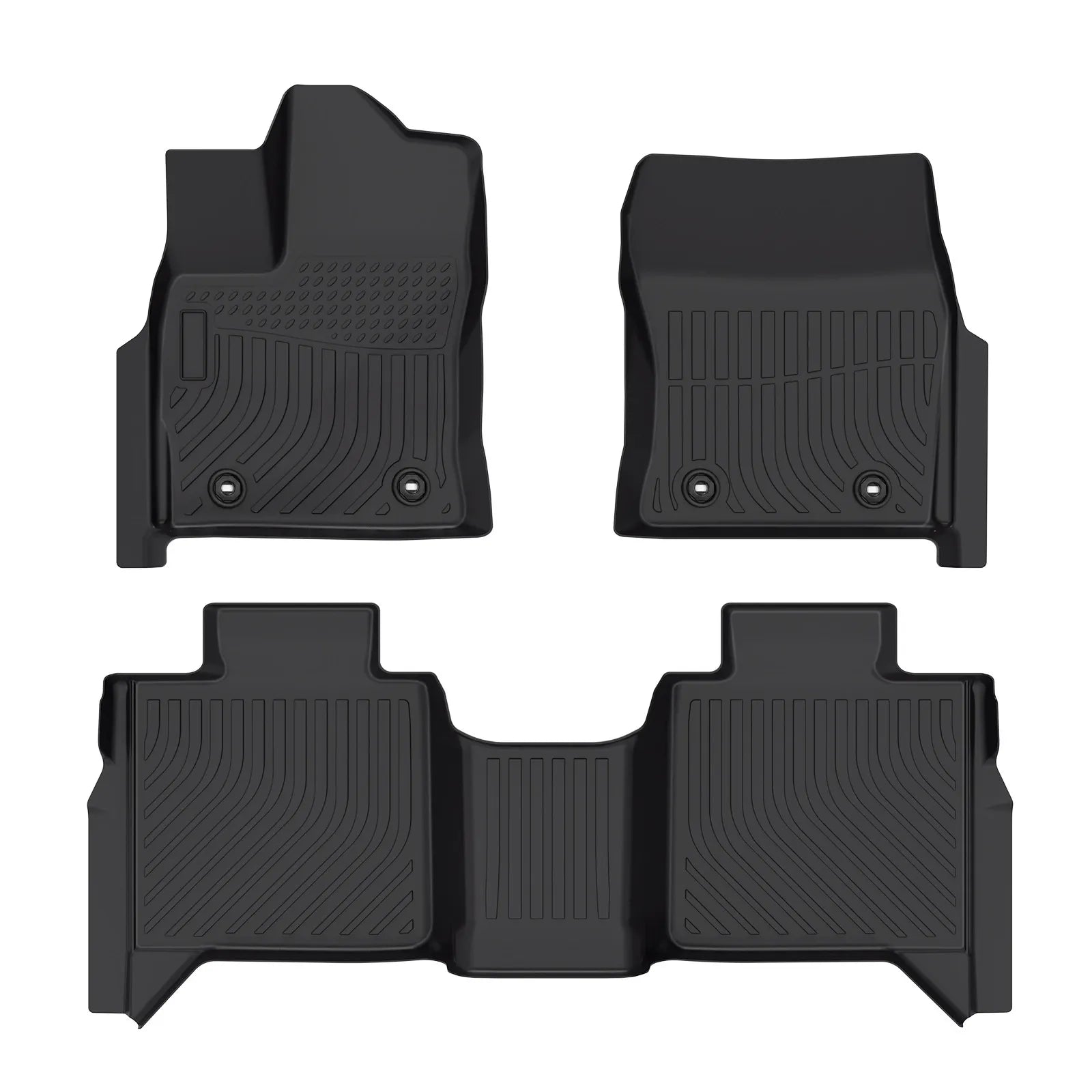 Custom TPE All-Weather Floor Mats for 2022-2025 Toyota Tundra CrewMax & Hybrid