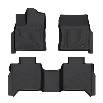 for 2022-2025 Toyota Tundra Crewmax & Hybrid TPE Car Floor Mats