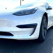 2017+ Tesla Model 3 Front Bumper Canard / Splitter Decal
