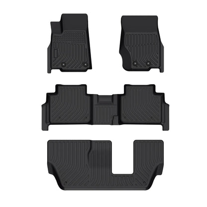for 2021-2025 Jeep Grand Cherokee L 7 Seater TPE Car Floor Mats