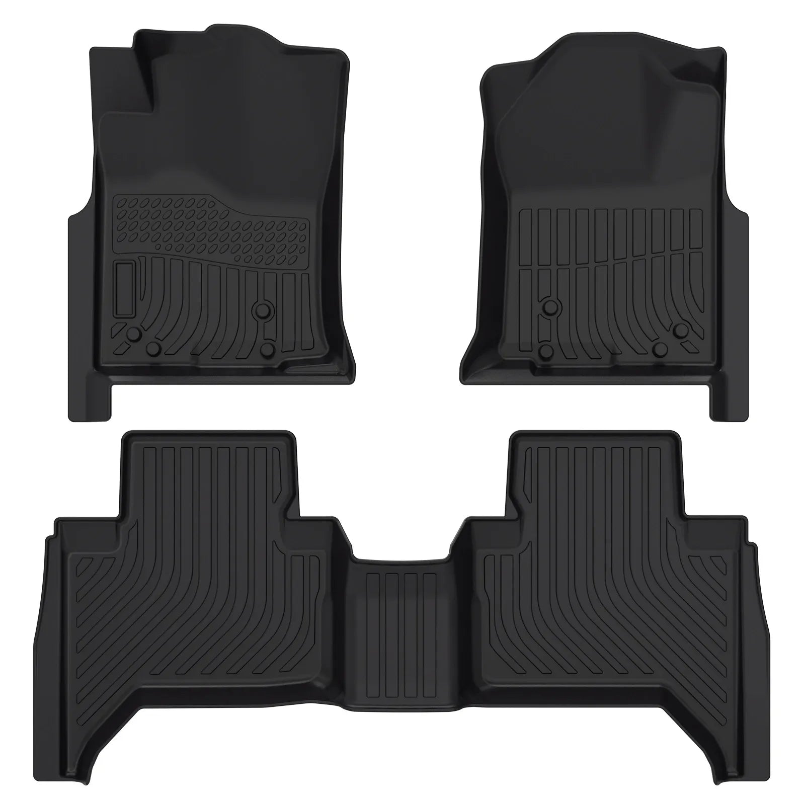 Custom TPE All-Weather Floor Mats for 2005-2015 Toyota Tacoma