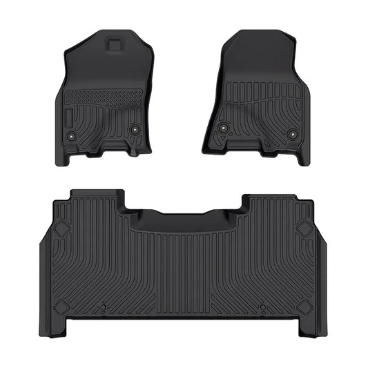 for 2019-2025 Dodge Ram 1500 Crew Cab TPE Car Floor Mats