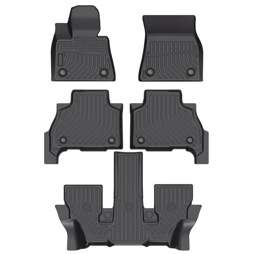 for 2019-2024 BMW X7 6 Seats TPE Car Floor Mats