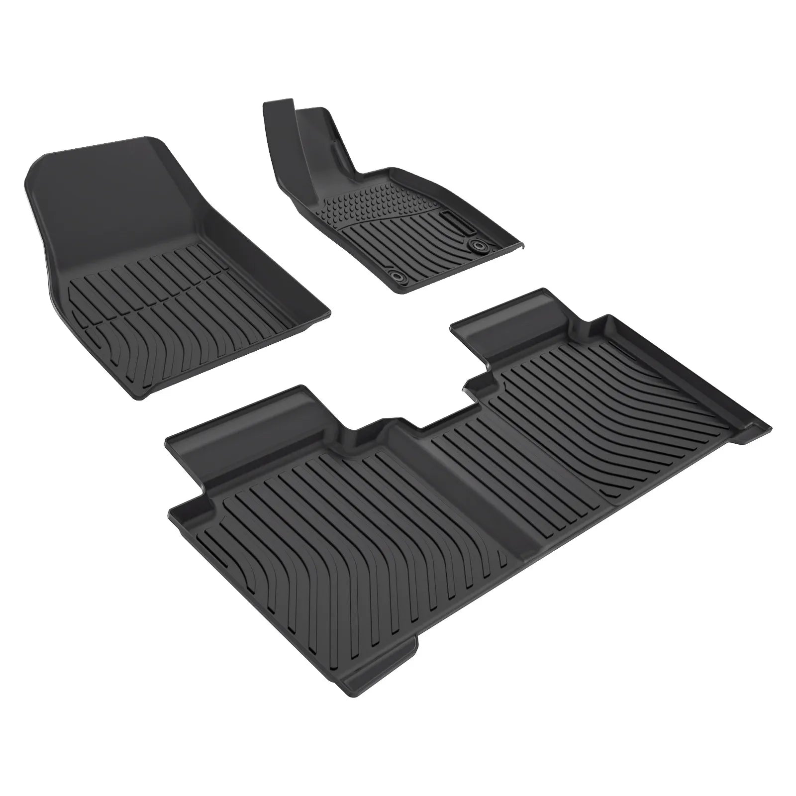 Custom TPE All-Weather Floor Mats for 2022-2025 Toyota bZ4X (Right-Hand Drive)