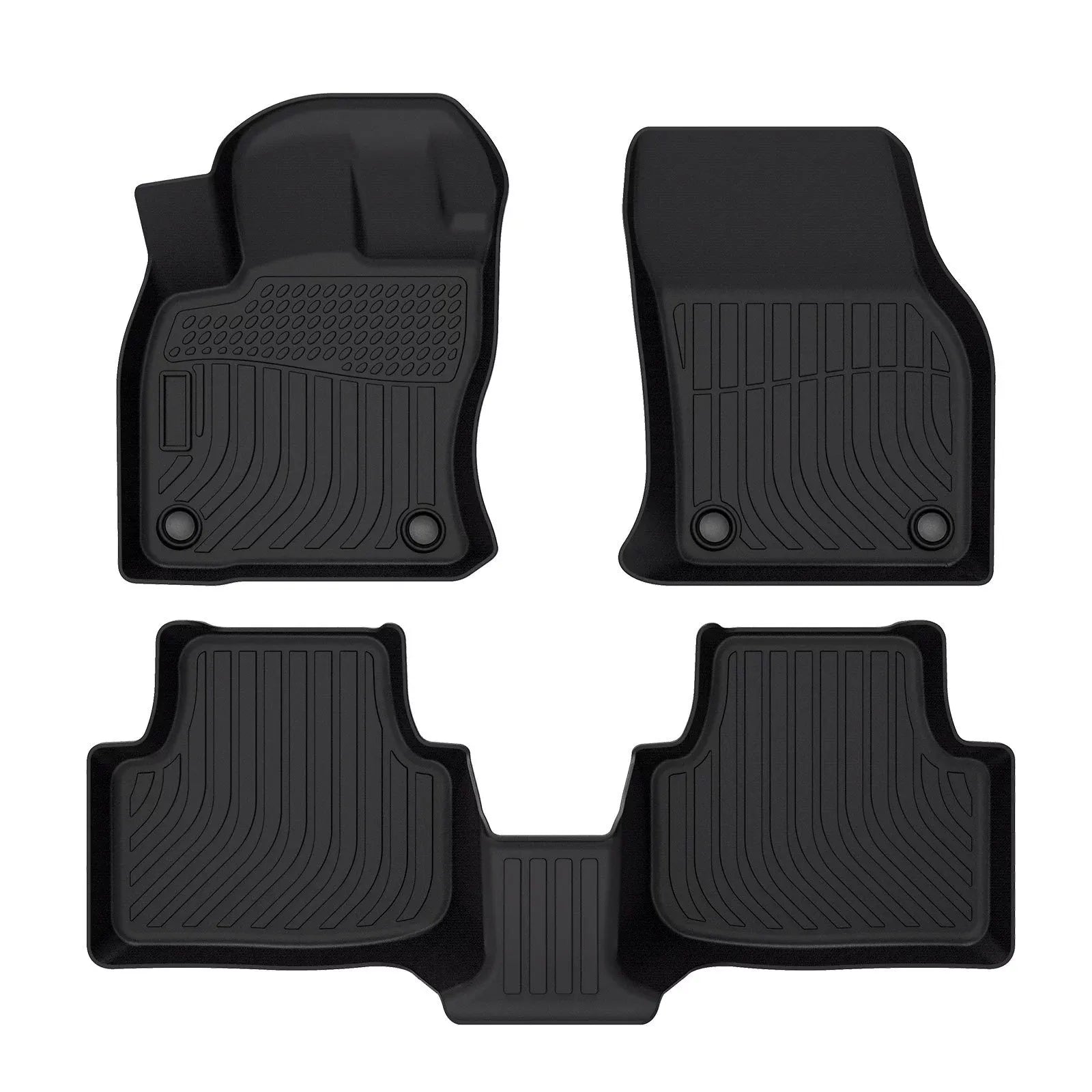 Custom TPE All-Weather Floor Mats for 2018-2024 Volkswagen T-Roc