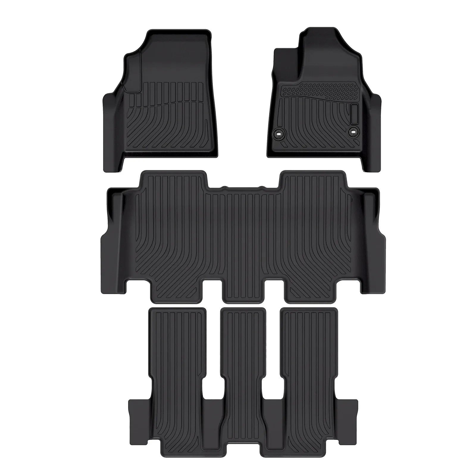 Custom TPE All-Weather Floor Mats for 2023-2025 Toyota Innova Zenix (Right-Hand Drive)