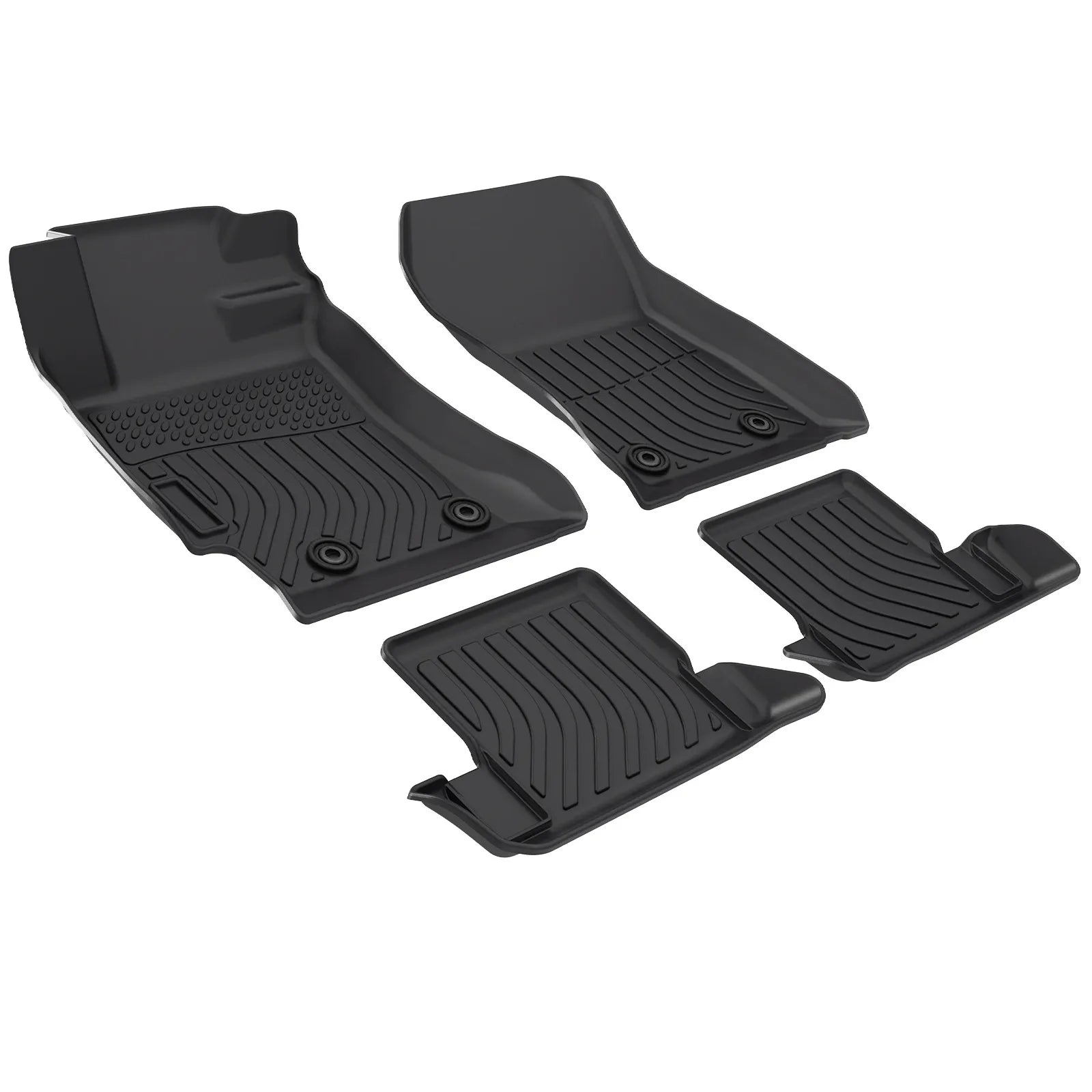 Custom TPE All-Weather Floor Mats for 2013-2020 Subaru BRZ