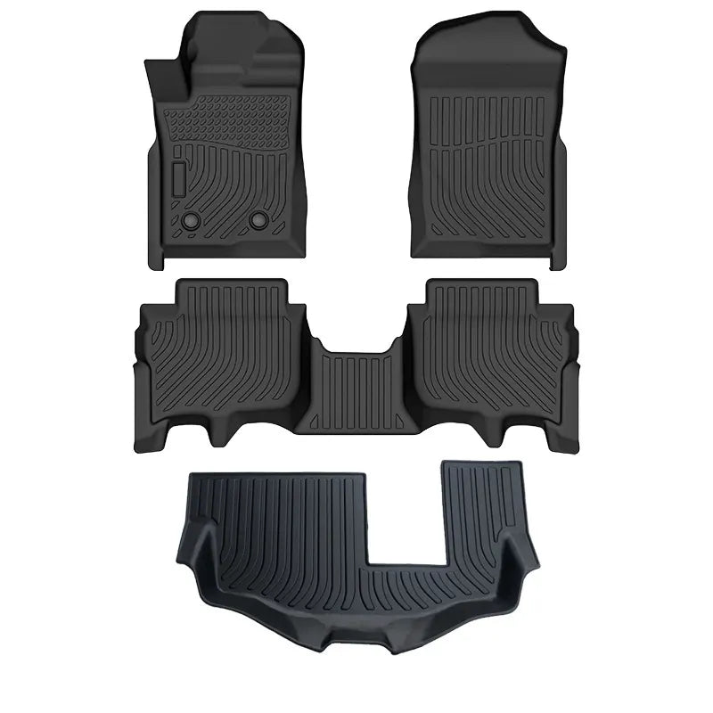 Custom TPE All-Weather Floor Mats for 2023-2025 Ford Everest (Southeast Asia)