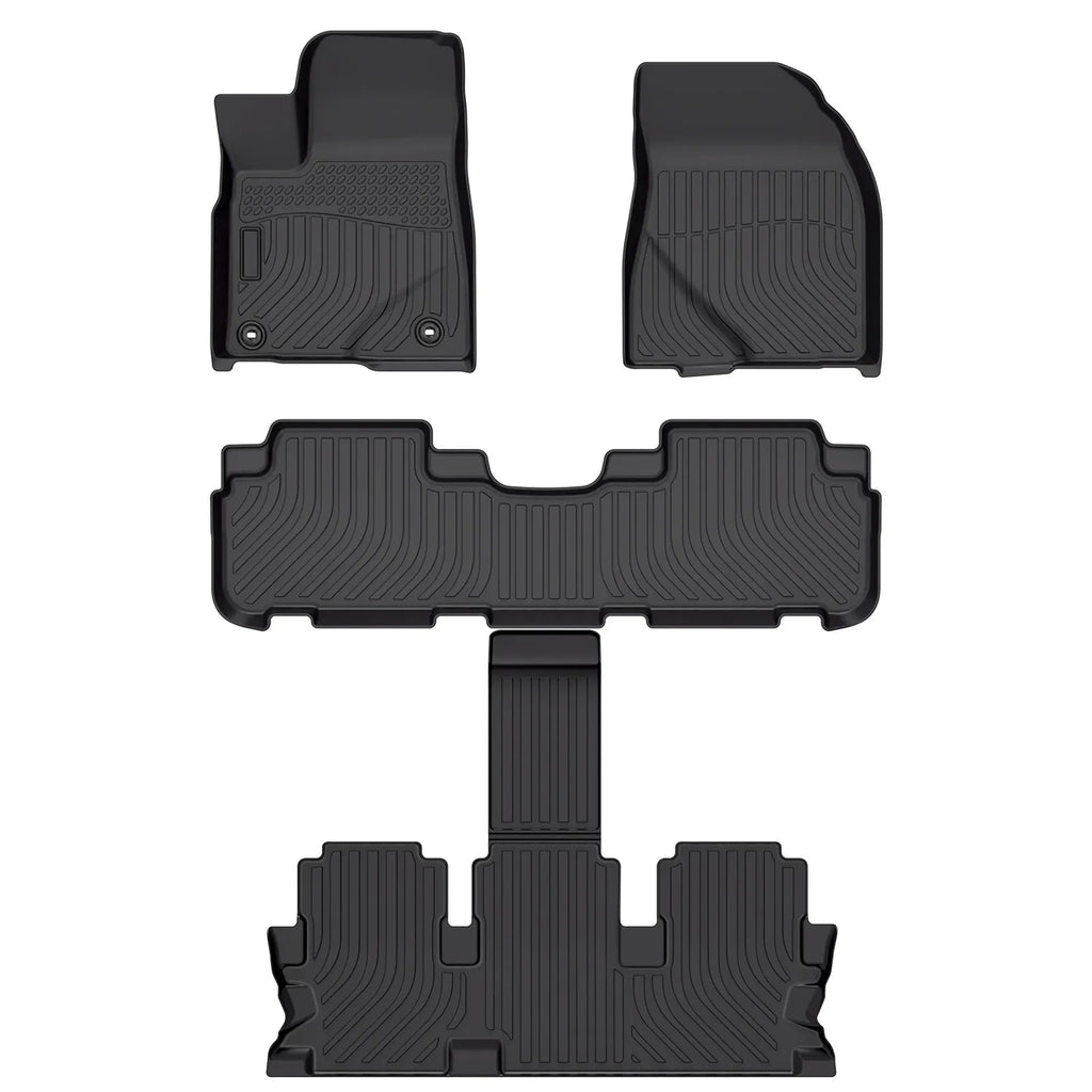 for 2014-2019 Toyota Highlander TPE Car Floor Mats