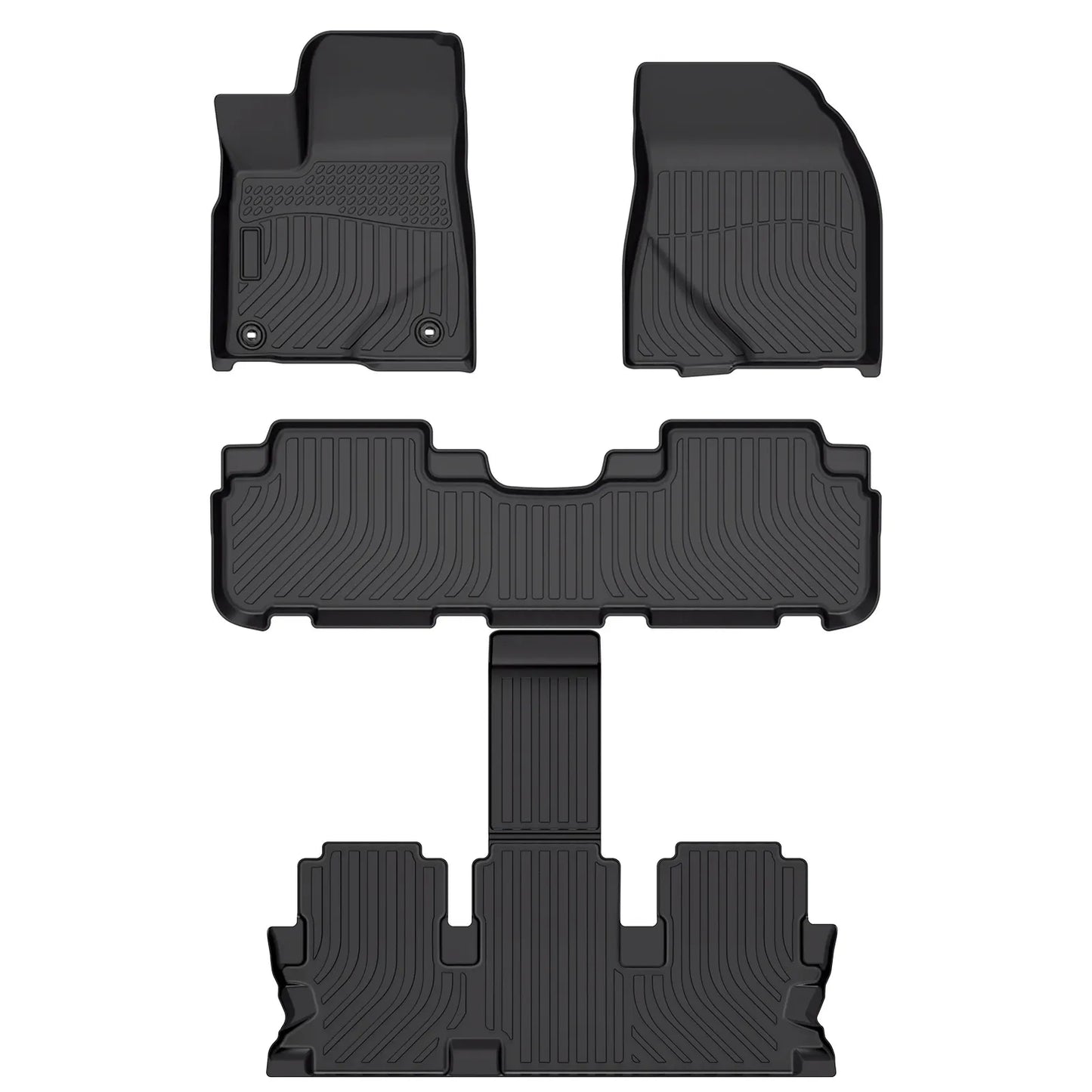 for 2014-2019 Toyota Highlander TPE Car Floor Mats