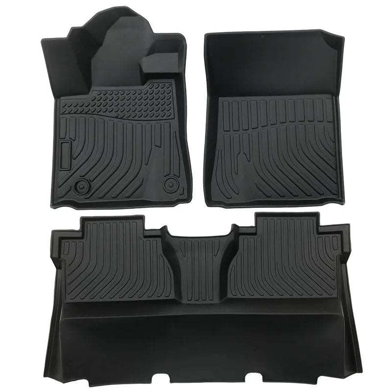 Custom TPE All-Weather Floor Mats for 2014-2021 Toyota Tundra CrewMax