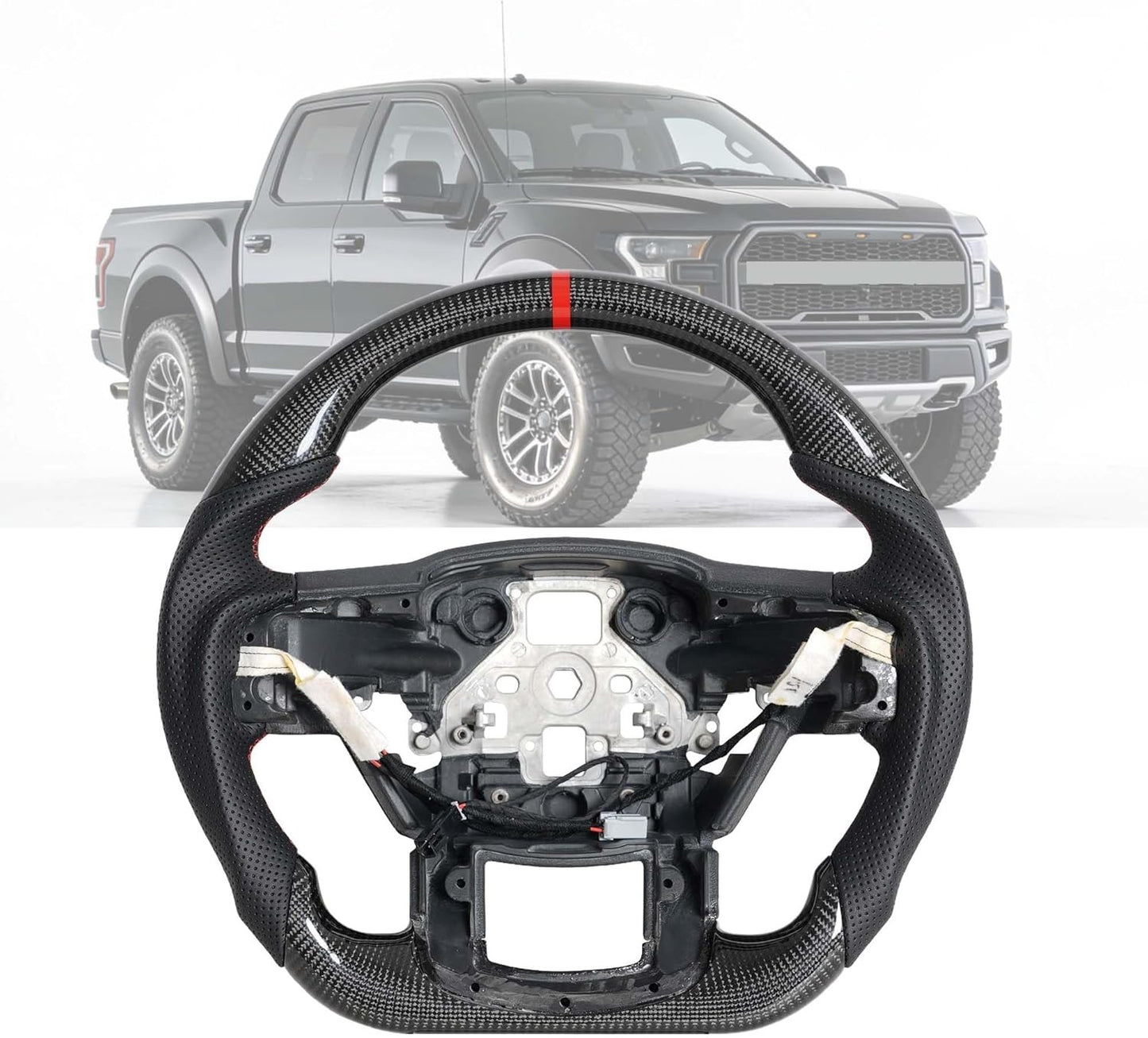 Steering Wheel for 2015-2025+ Ford F150 Raptor/Raptor R