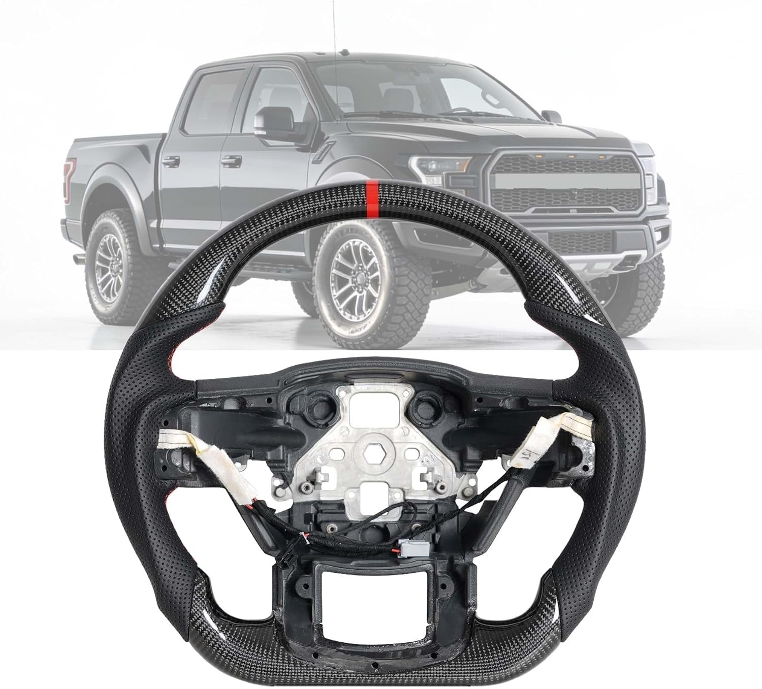 Steering Wheel for 2015-2025+ Ford F150 Raptor/Raptor R