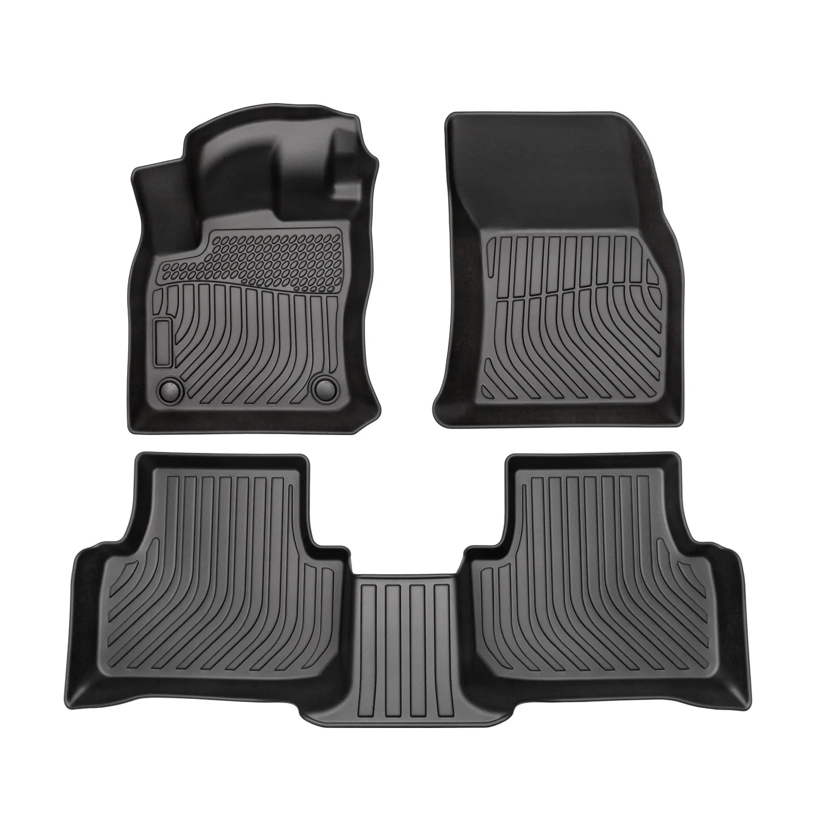 Custom TPE All-Weather Floor Mats for 2022-2025 Volkswagen Taos
