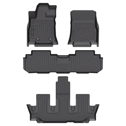 for 2019-2025 Subaru Ascent Bench 8 Seats TPE Car Floor Mats