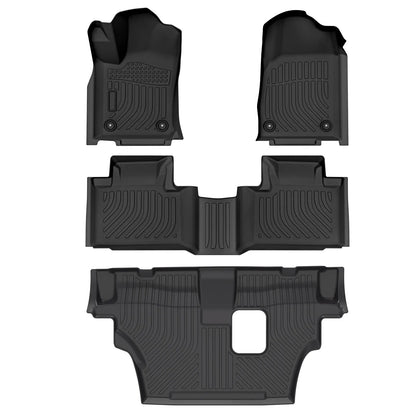 for 2016-2024 Dodge Durango 7-Passenger Bench TPE Car Floor Mats