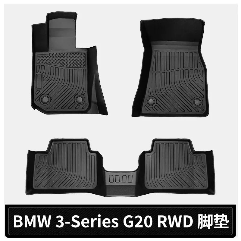 for 2019-2024 BMW 3-Series G20 RWD TPE Car Floor Mats