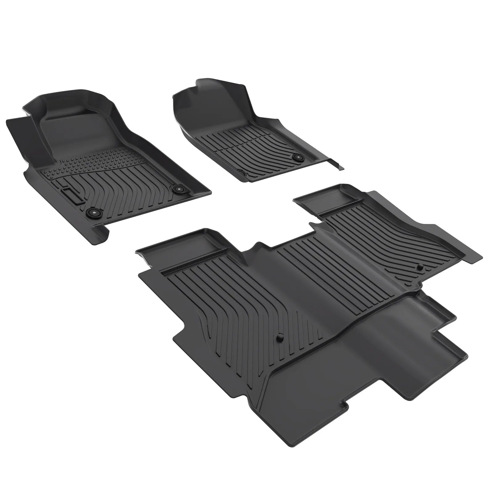 Custom TPE All-Weather Floor Mats for 2022-2025 GMC Hummer EV Pickup