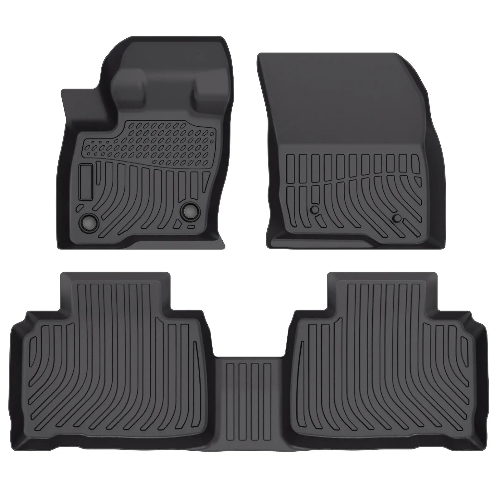 Custom TPE All-Weather Floor Mats for 2019-2023 Lincoln Nautilus & 2016-2018 Lincoln MKX