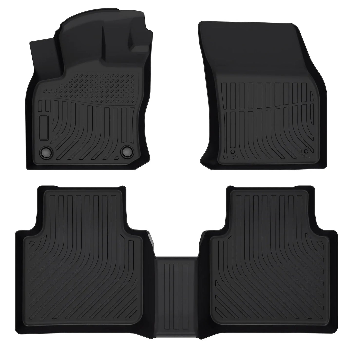 for 2018-2024 Volkswagen Tiguan 5 Seats TPE Car Floor Mats