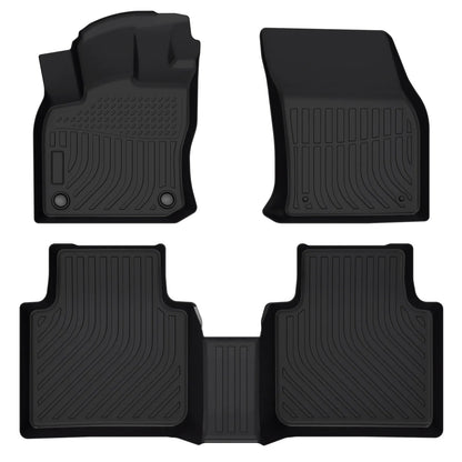 for 2018-2024 Volkswagen Tiguan 5 Seats TPE Car Floor Mats