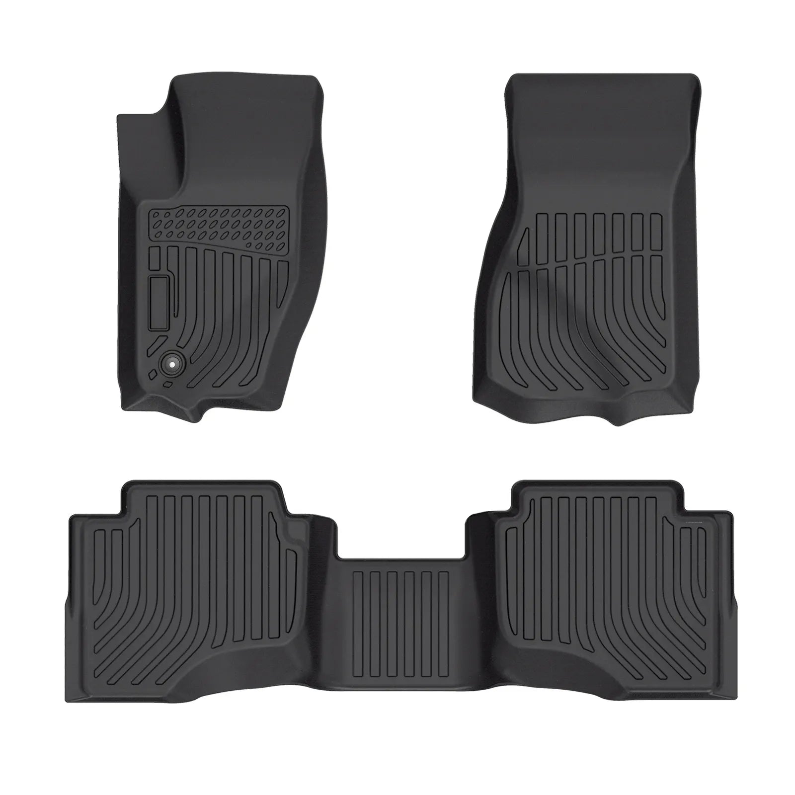 Premium TPE All-Weather Floor Mats for 2005-2010 Jeep Grand Cherokee (WK)