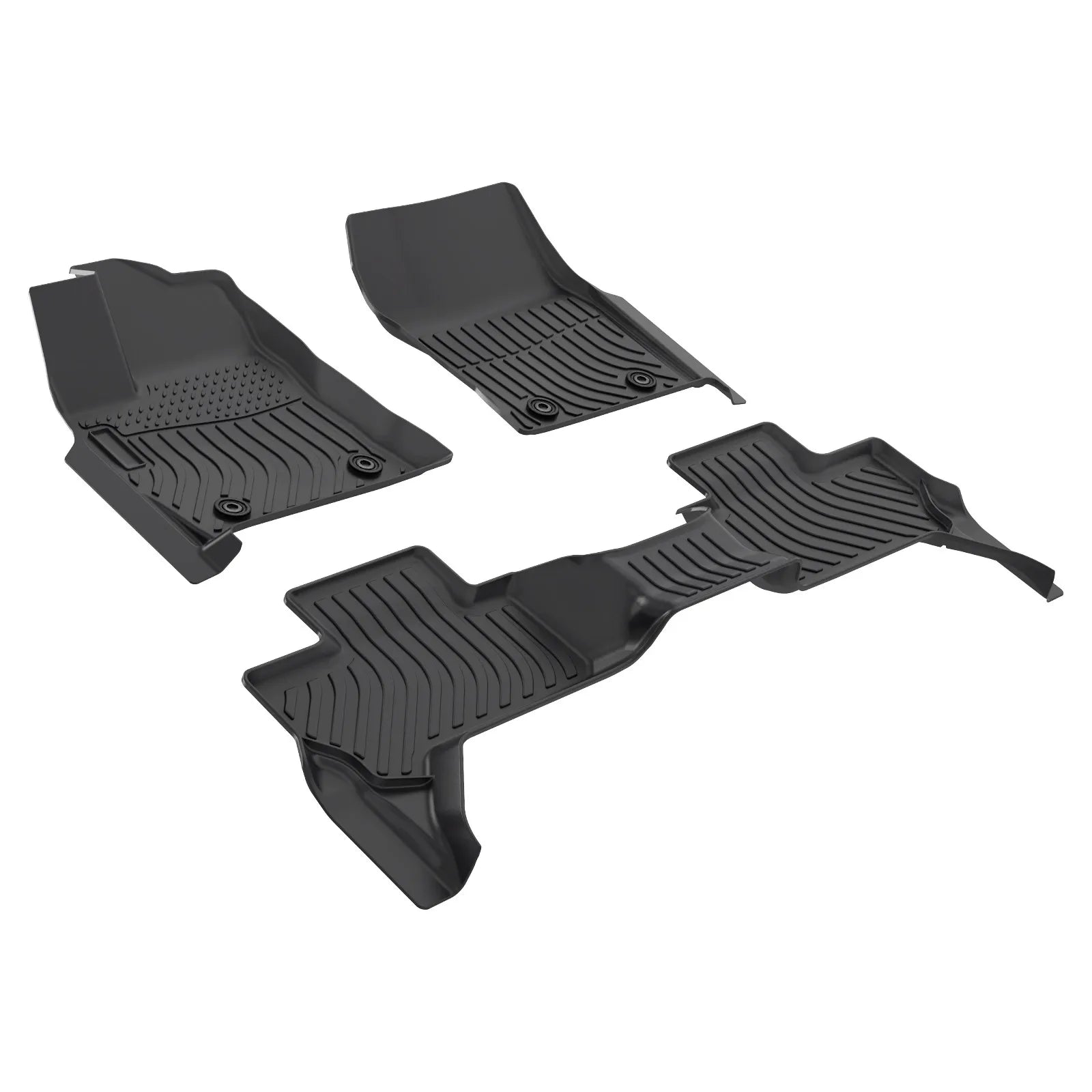 Custom TPE All-Weather Floor Mats for 2022-2025 Toyota Tundra Double Cab