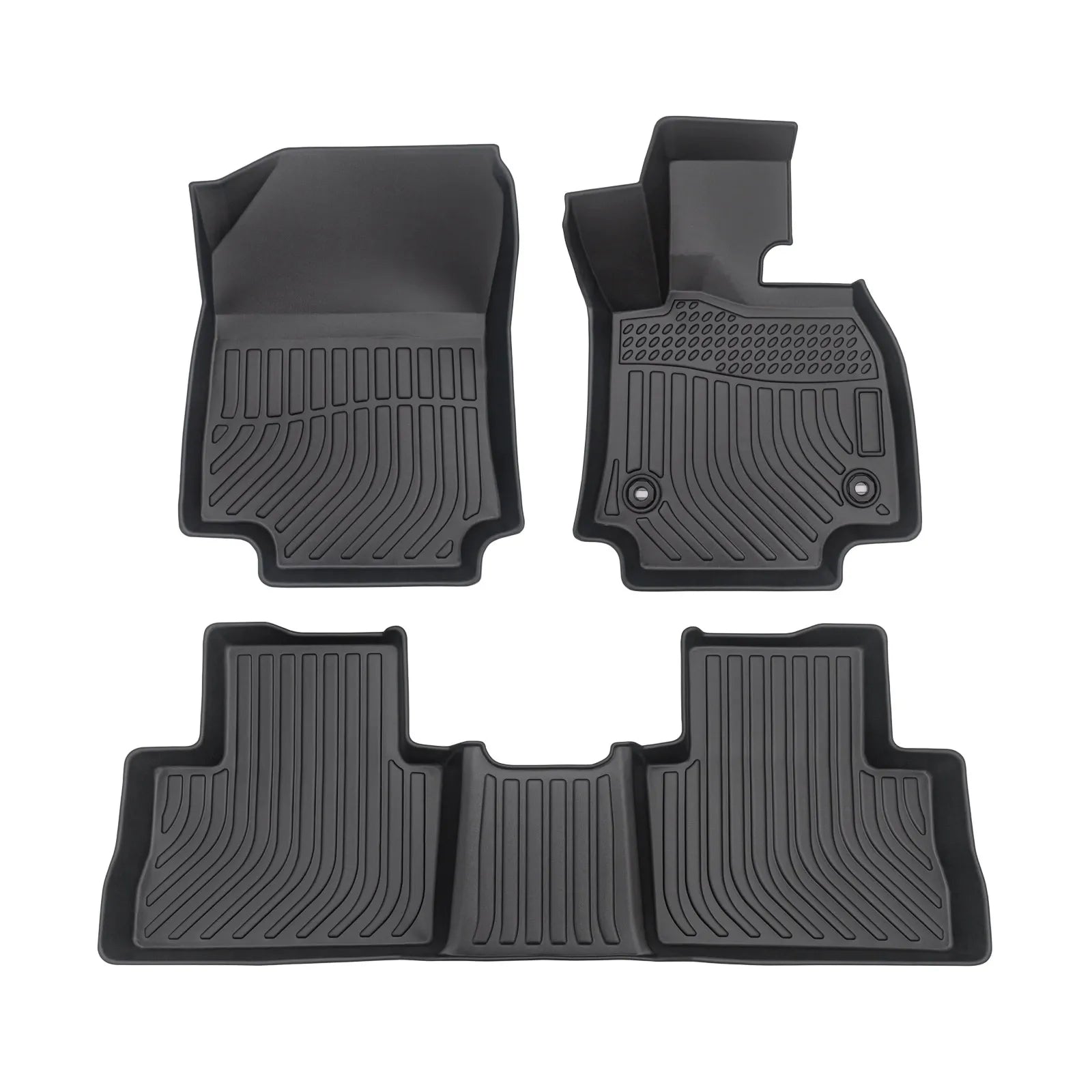 Custom TPE All-Weather Floor Mats for 2019-2023 Toyota Harrier 80 (Right-Hand Drive)