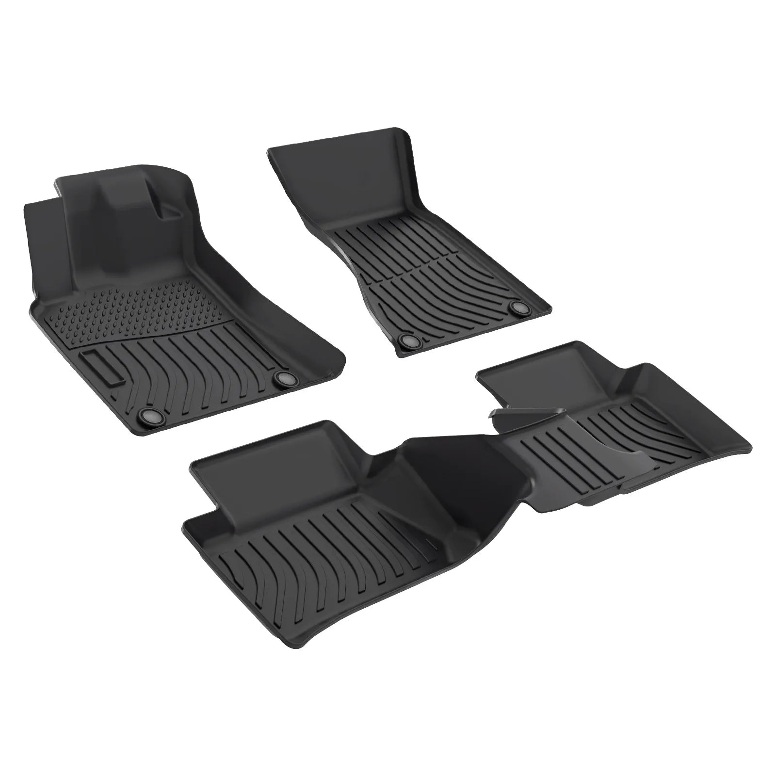Custom TPE All-Weather Floor Mats for 2022-2025 Mercedes-Benz EQS Sedan