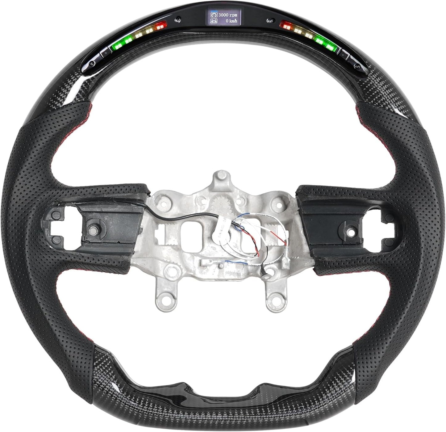 Steering Wheel for 2007-2024 Jeep Wrangler JK Sport/Sahara/Rubicon (2-Door & 4-Door)